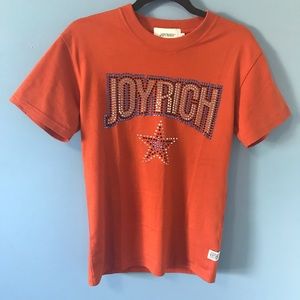 Joyrich New Wave Rhinestone Tee Smokey Orange